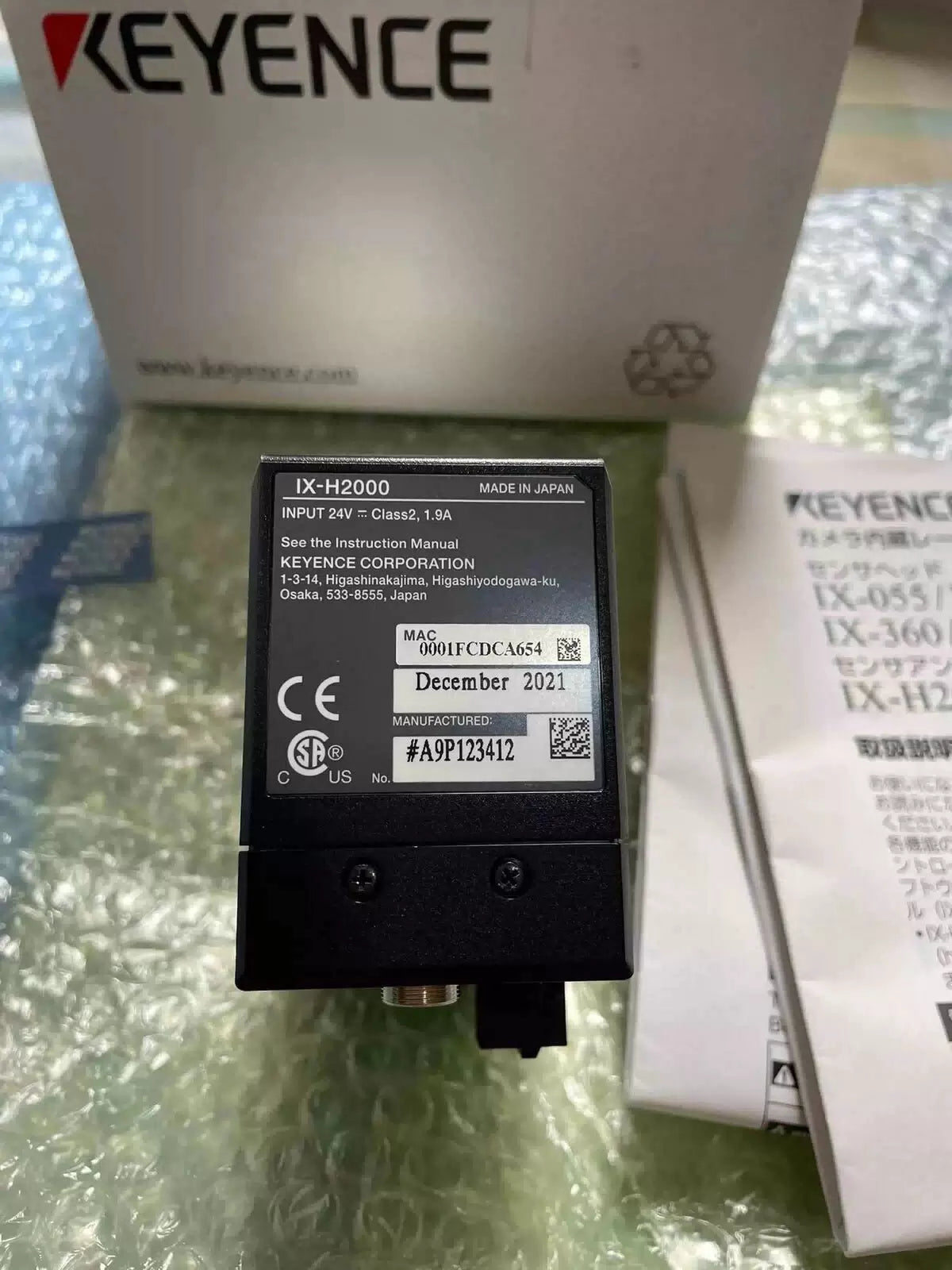 1PC Keyence IX-H2000 Laser Sensor US Free TAX IXH2000 US Free TAX #E [2]