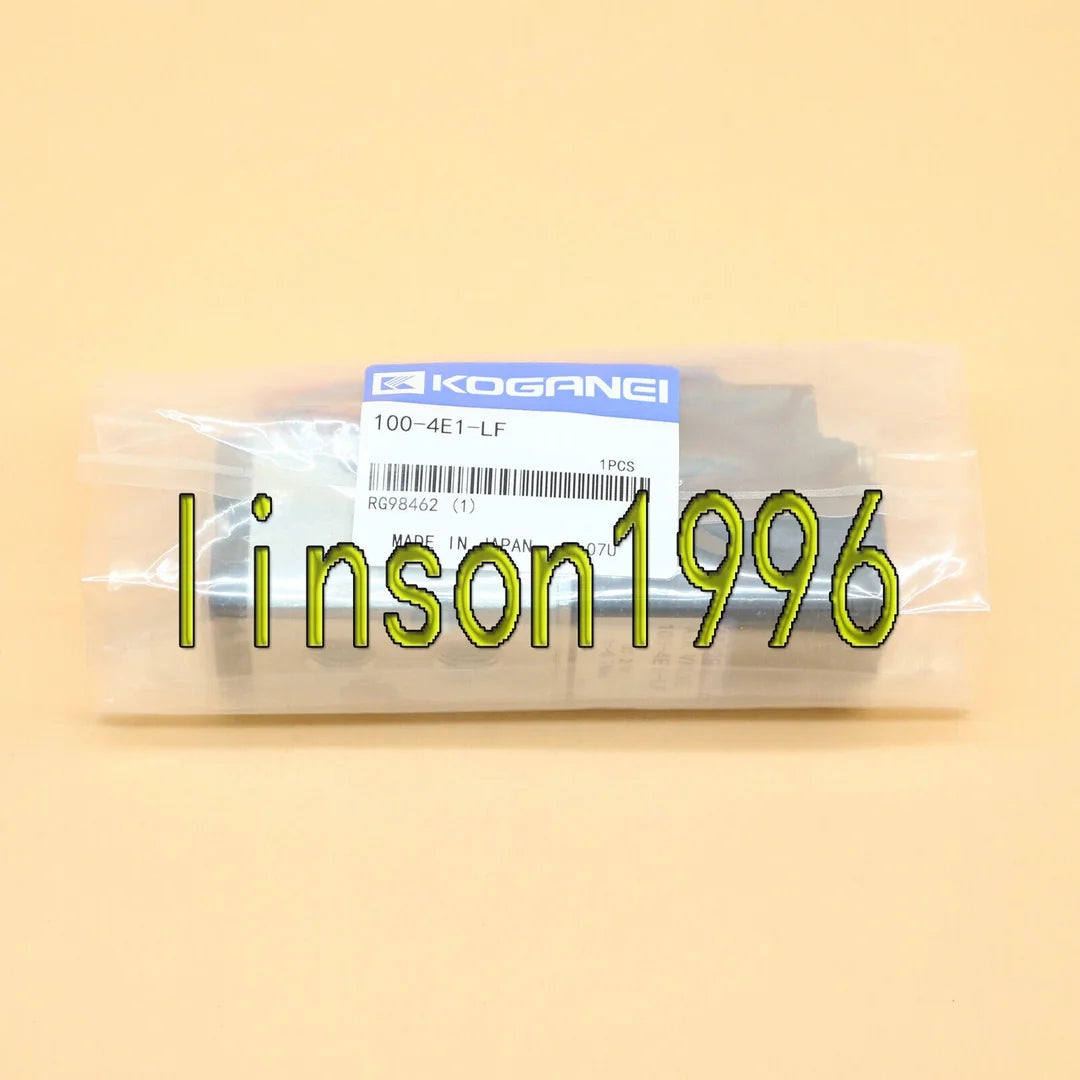 1PC Koganei 100-4E1-LF DC24V Solenoid Valve Stock - KOGANEI [1]