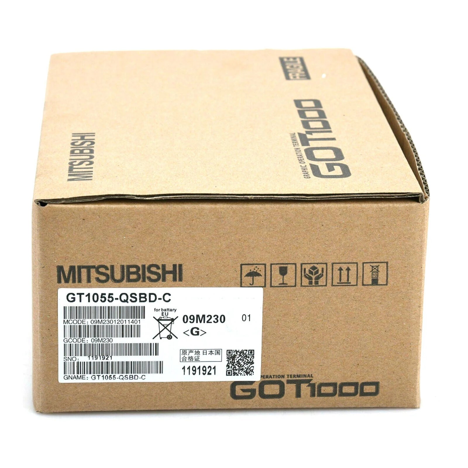 1PC MITSUBISHI GT1055-QSBD-C HMI Touch Panel - MITSUBISHI [1]