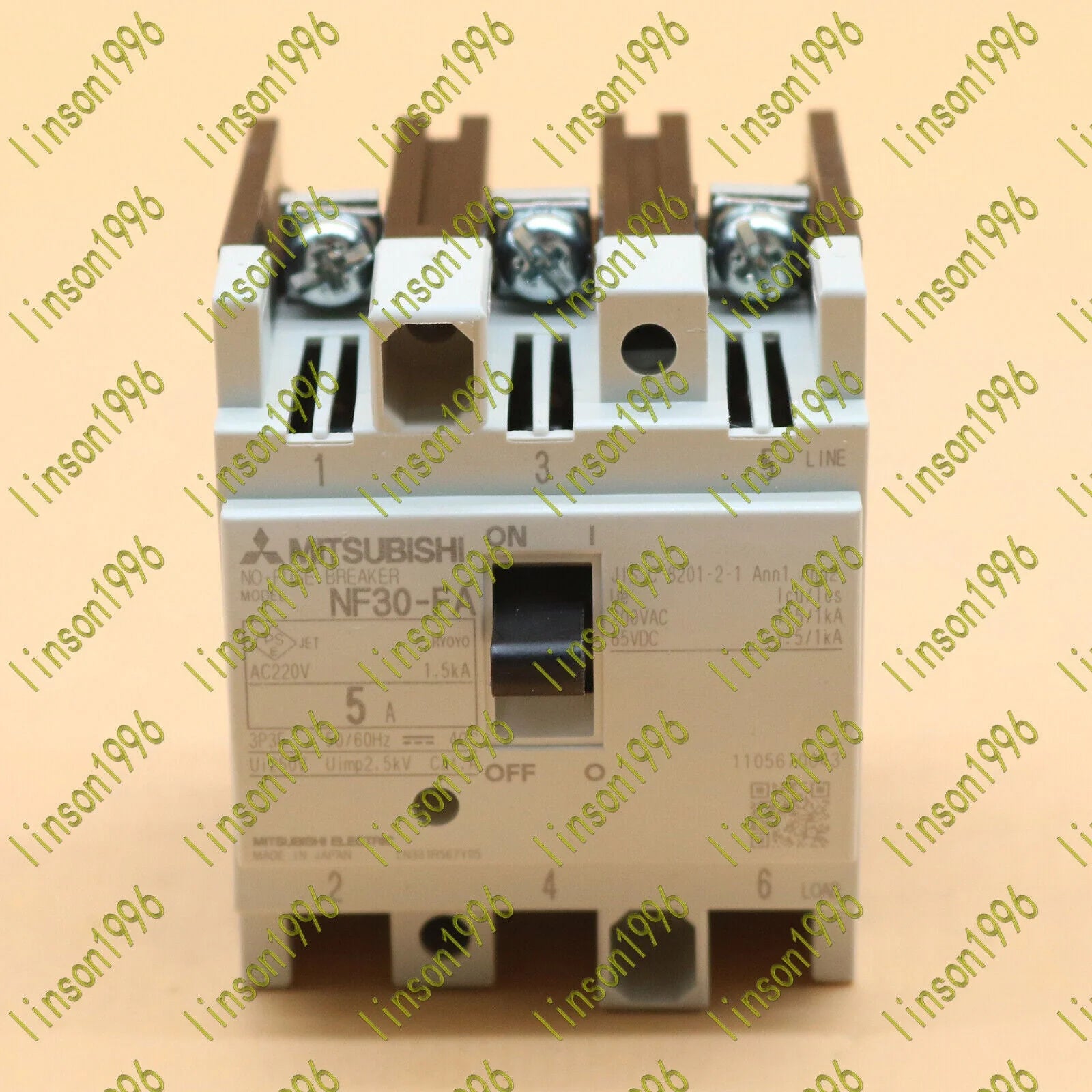 1PC Mitsubishi NF30-FA 3P 5A Circuit Breaker In Box Fast - MITSUBISHI [4]