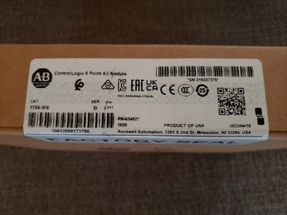 1PC New 1756-IF8 ControlLogix PLC Analog Input Module Allen Bradley US - ALLEN BRADLEY [1]