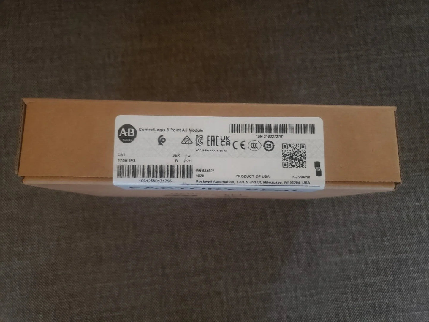 1PC New 1756-IF8 ControlLogix PLC Analog Input Module Allen Bradley US - ALLEN BRADLEY [2]