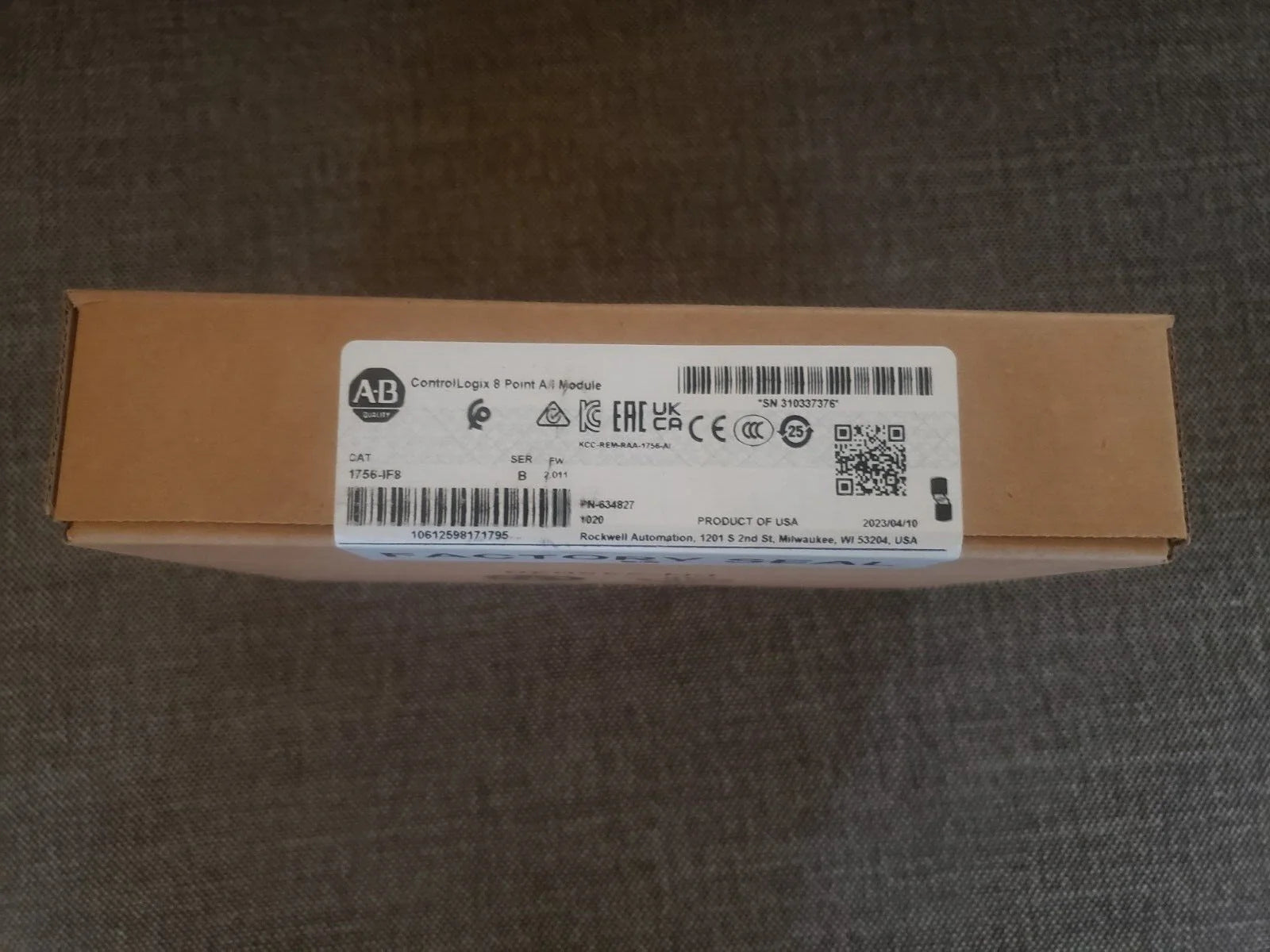1PC New 1756-IF8 ControlLogix PLC Analog Input Module Allen Bradley US - ALLEN BRADLEY [2]