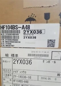 1PC New Mitsubishi HF104BSA48 Servo Motor In Box - MITSUBISHI [1]