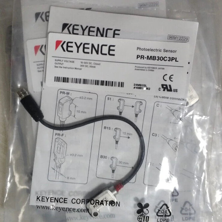 1PC PR-MB30C3PL Photoelectric Sensor - KEYENCE [1]