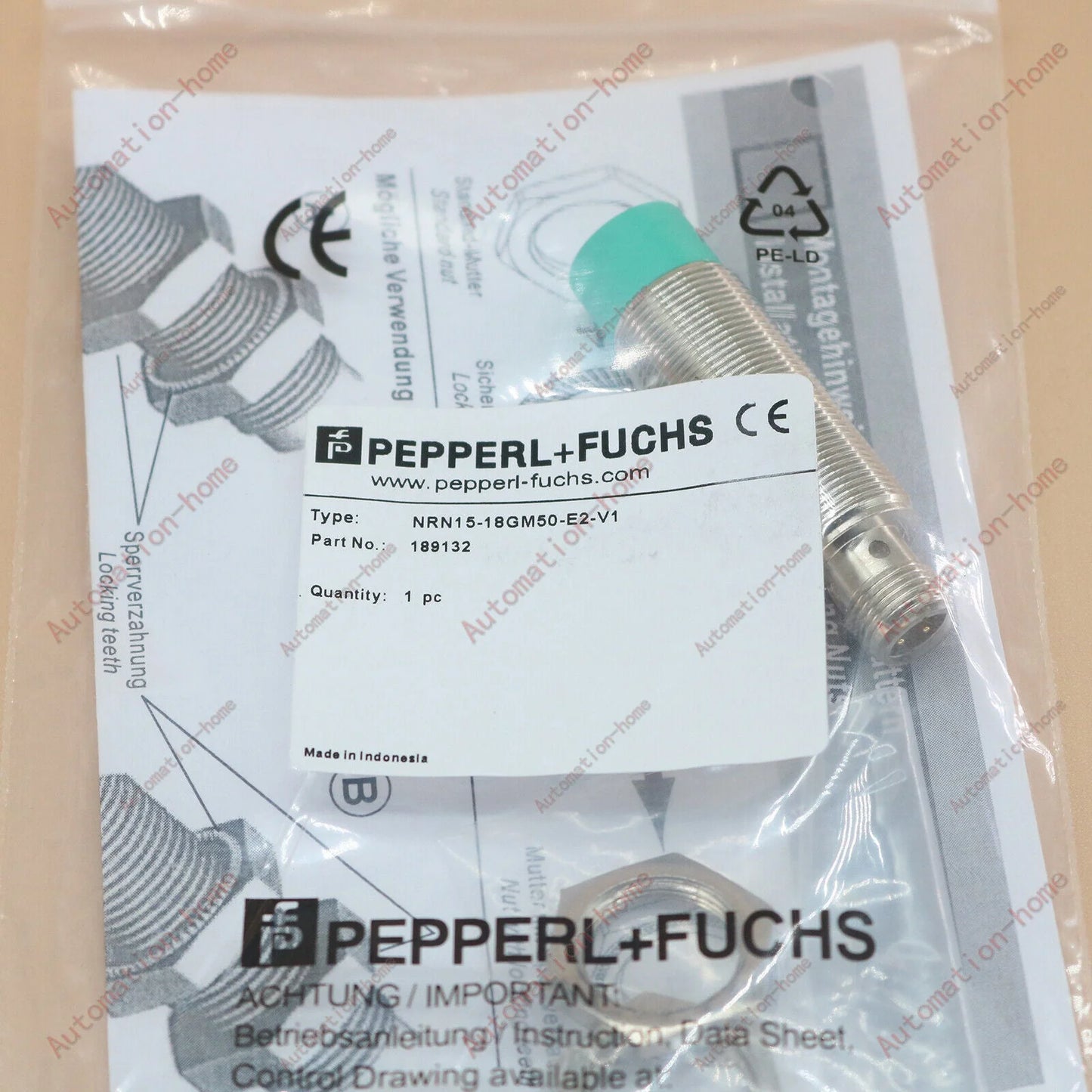 1PC Pepperl+Fuchs NRN15-18GM50-E2-V1 Inductive Sensor - PEPPERL+FUCHS [3]