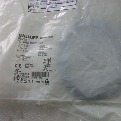 1PC Proximity sensor SPOT STOCK - BALLUFF [1]