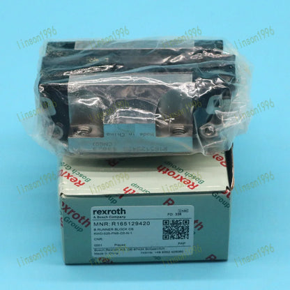 1PC REXROTH Runner Block Ball Bearing R165129420 - REXROTH [2]