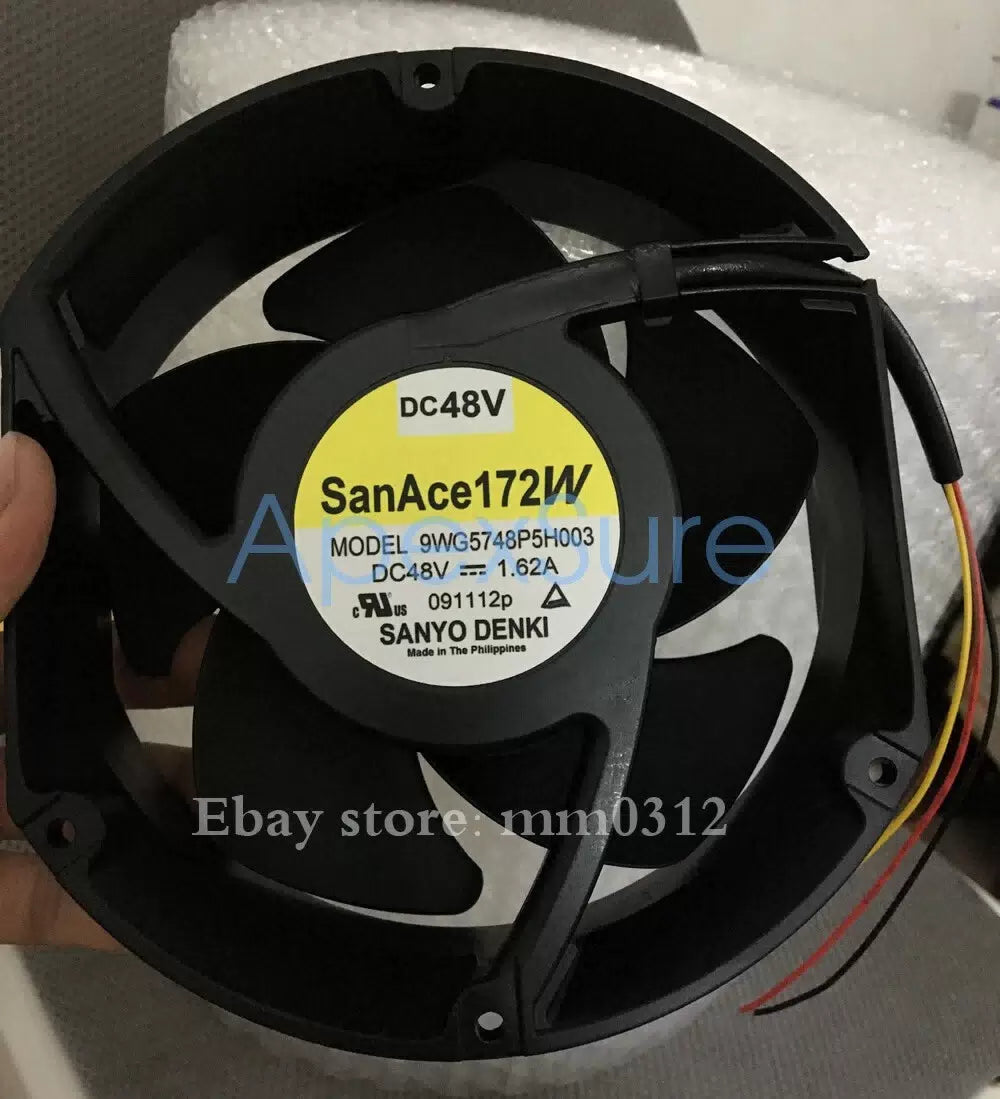 1PC SANYO SanAce172W MODEL 9WG5748P5H003 DC 48V 1.62A 17251 Cooling Fan [1]