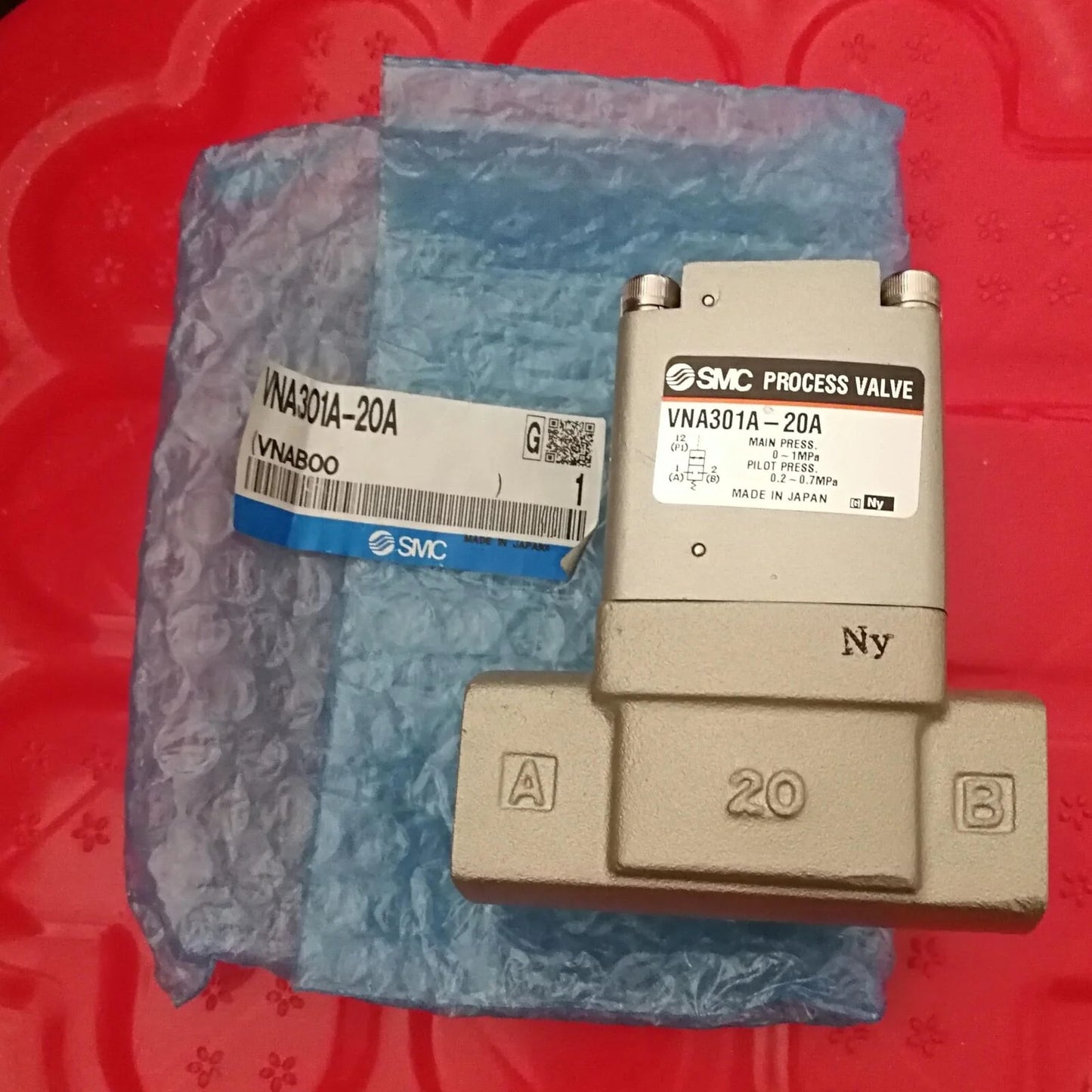 1PC SMC VNA301A-20A Gas Control Valve 1-Year Warranty - SMC [1]