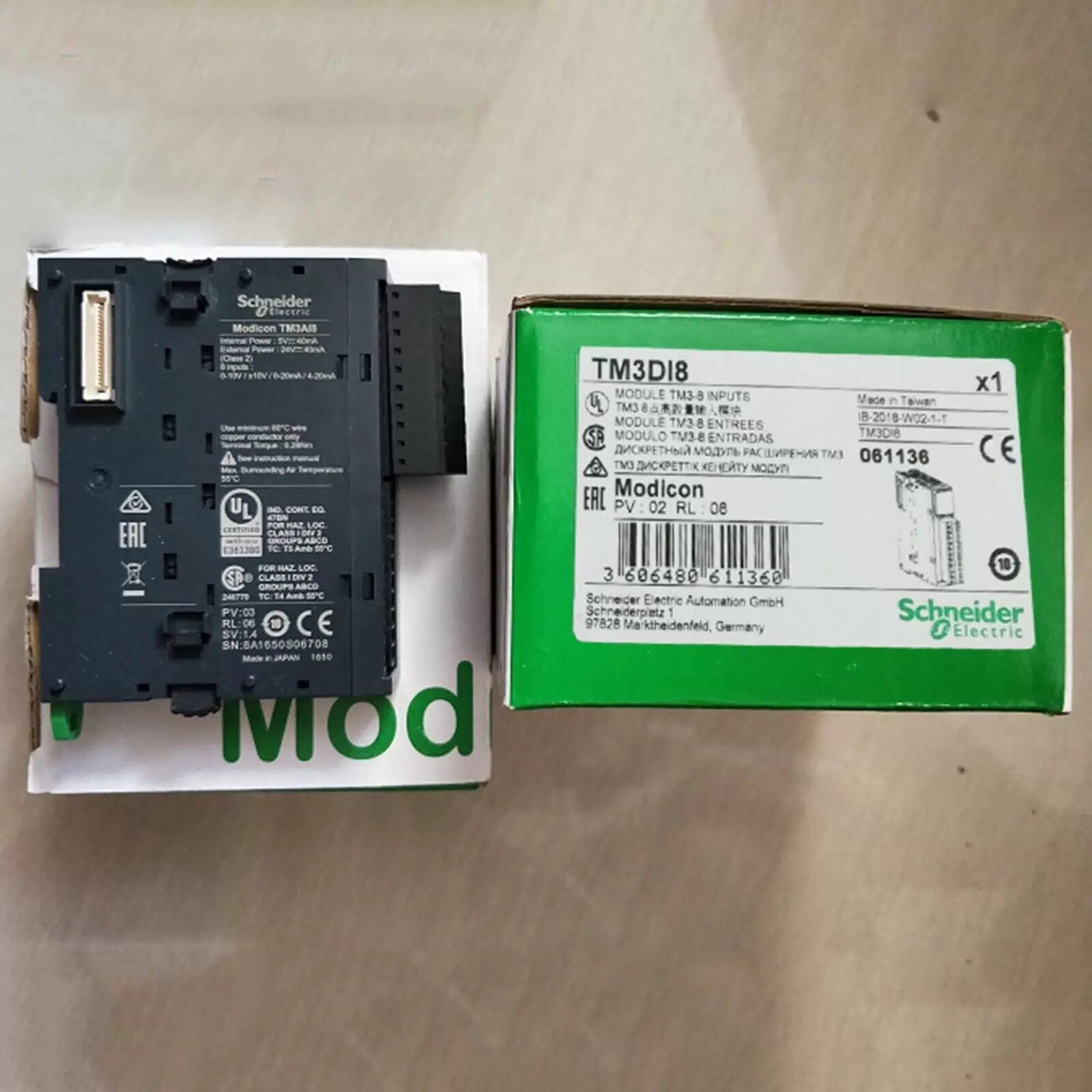 1PC Schneider TM3DI8 Module Free Shipping [2]