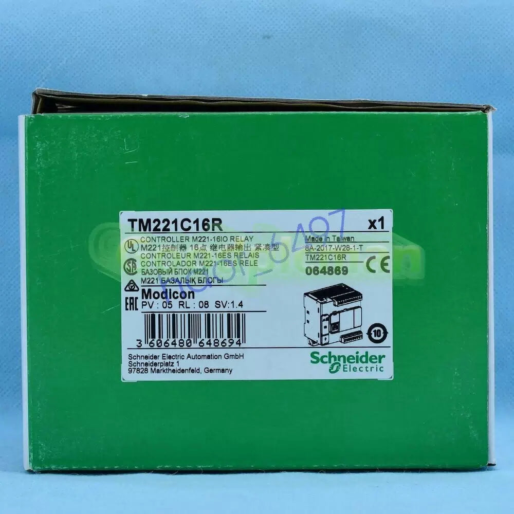 1PC TM221C16R PLC Module ping [3]
