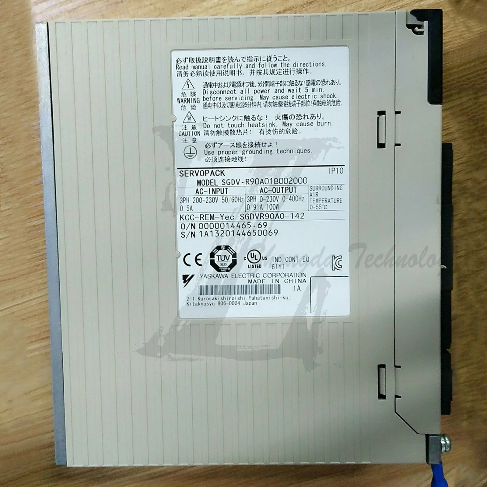 1PC Used Yaskawa servo drive SGDV-R90A01B002000 Tested In Good Condition - YASKAWA [1]