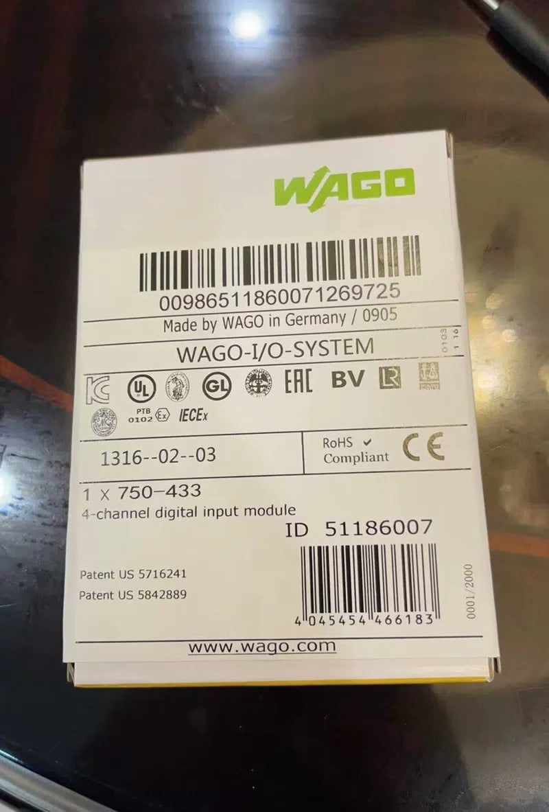 1PC Wago 750-433 750433 Digital Input Module In Box Free Ship [1]
