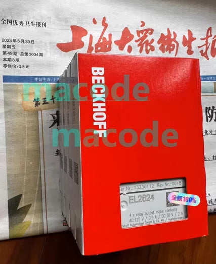 1PC  BECKHOFF module EL2624 #YY0 [1]