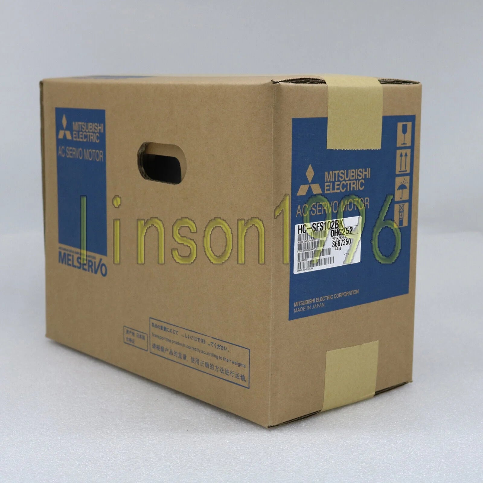 1PC servo motor HC-SFS102BK Mitsubishi IN-BOX 1 YEAR - MITSUBISHI [3]