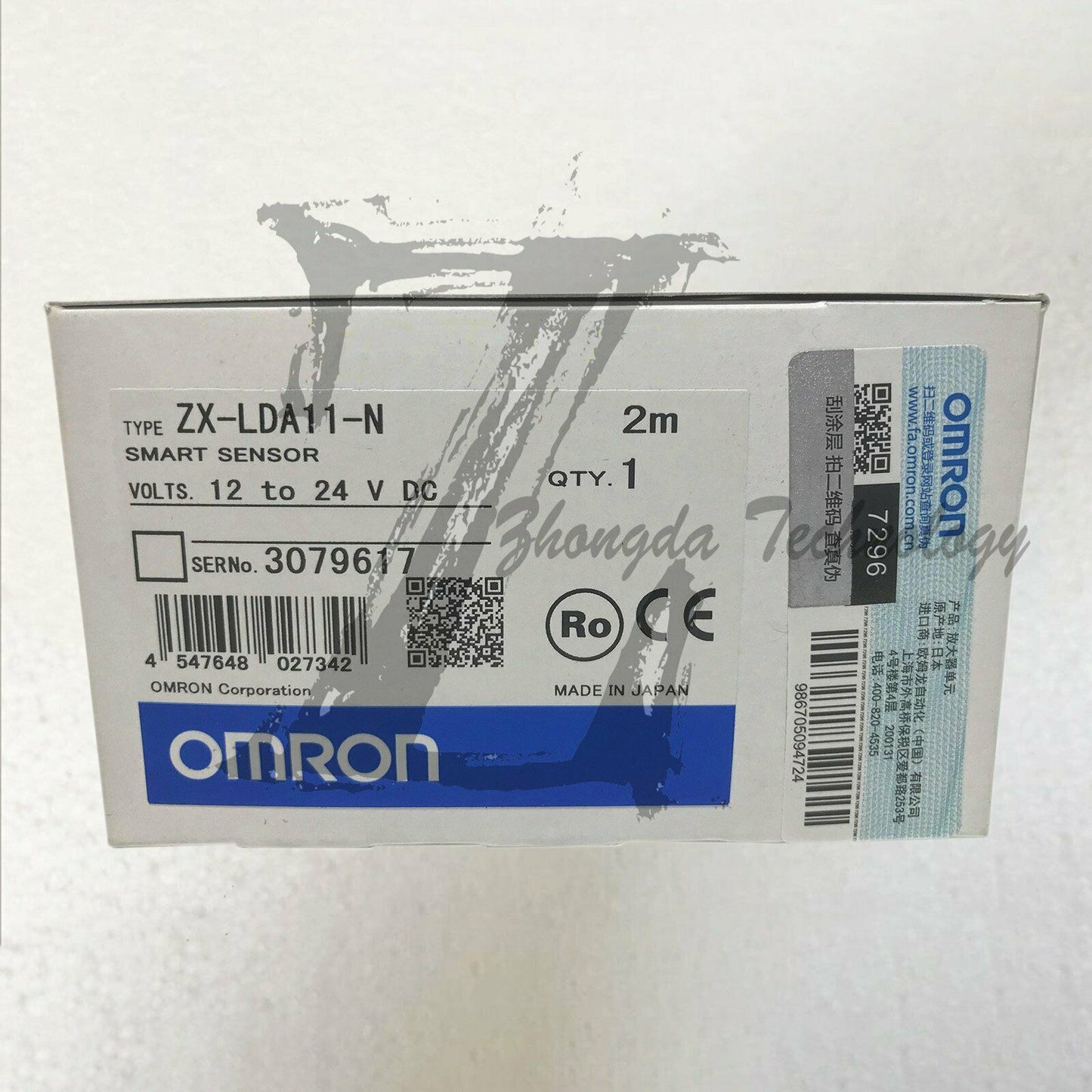 1Pc new OMRON sensor ZX-LDA11-N - OMRON