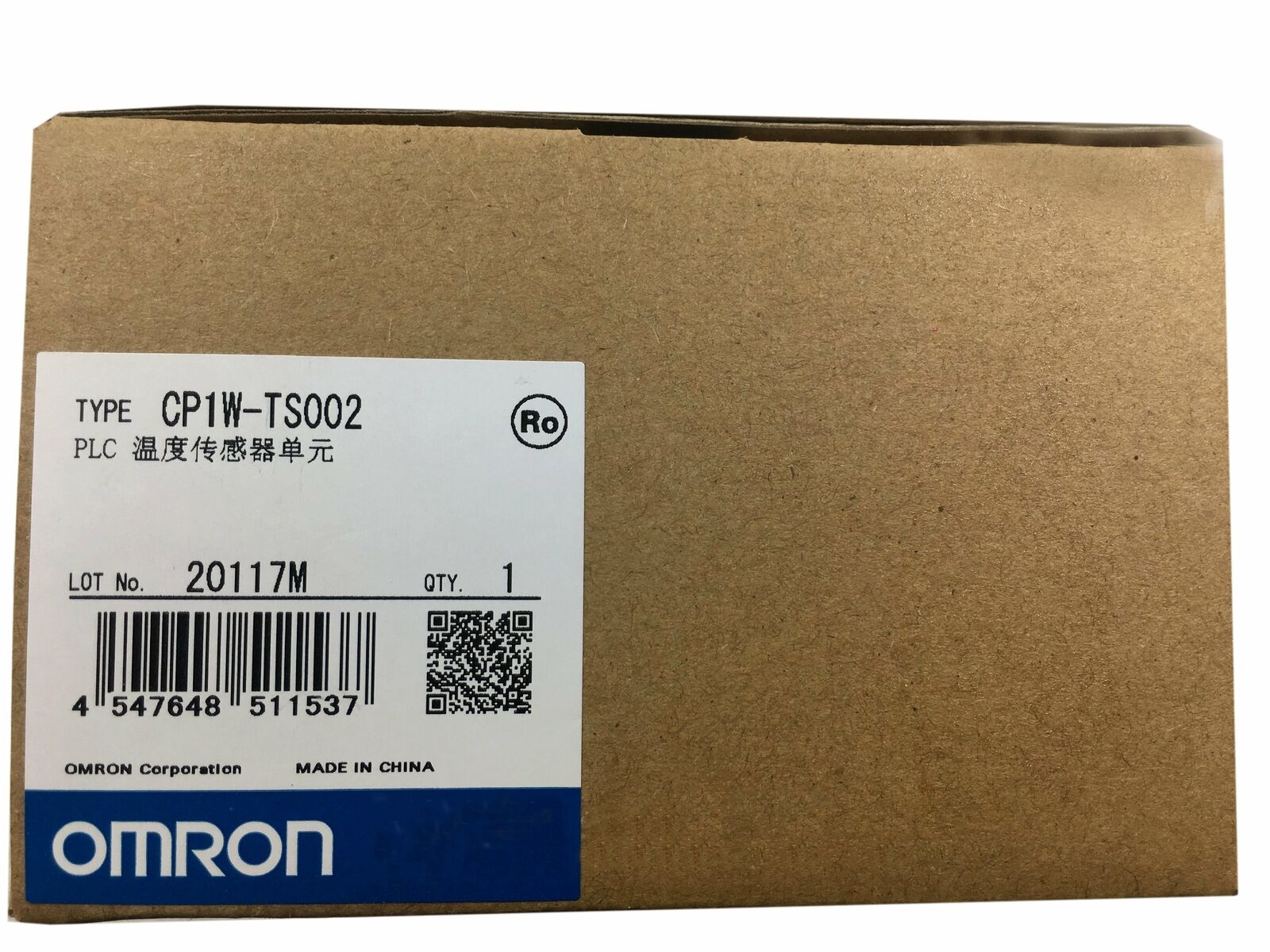 1Pc new Omron temperature module sensor CP1W-TS002 one year warranty KOEED 201-500, 80%, import_2020_10_10_031751, Omron, Other