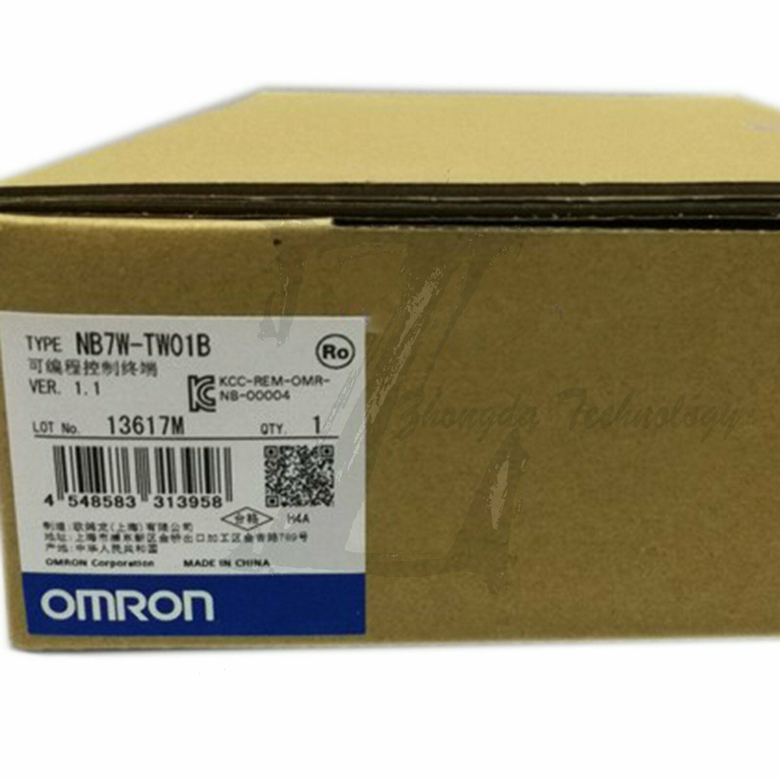 1Pc new Omron touch screen NB7W-TW01B one year warranty KOEED 201-500, 80%, import_2020_10_10_031751, Omron, Other
