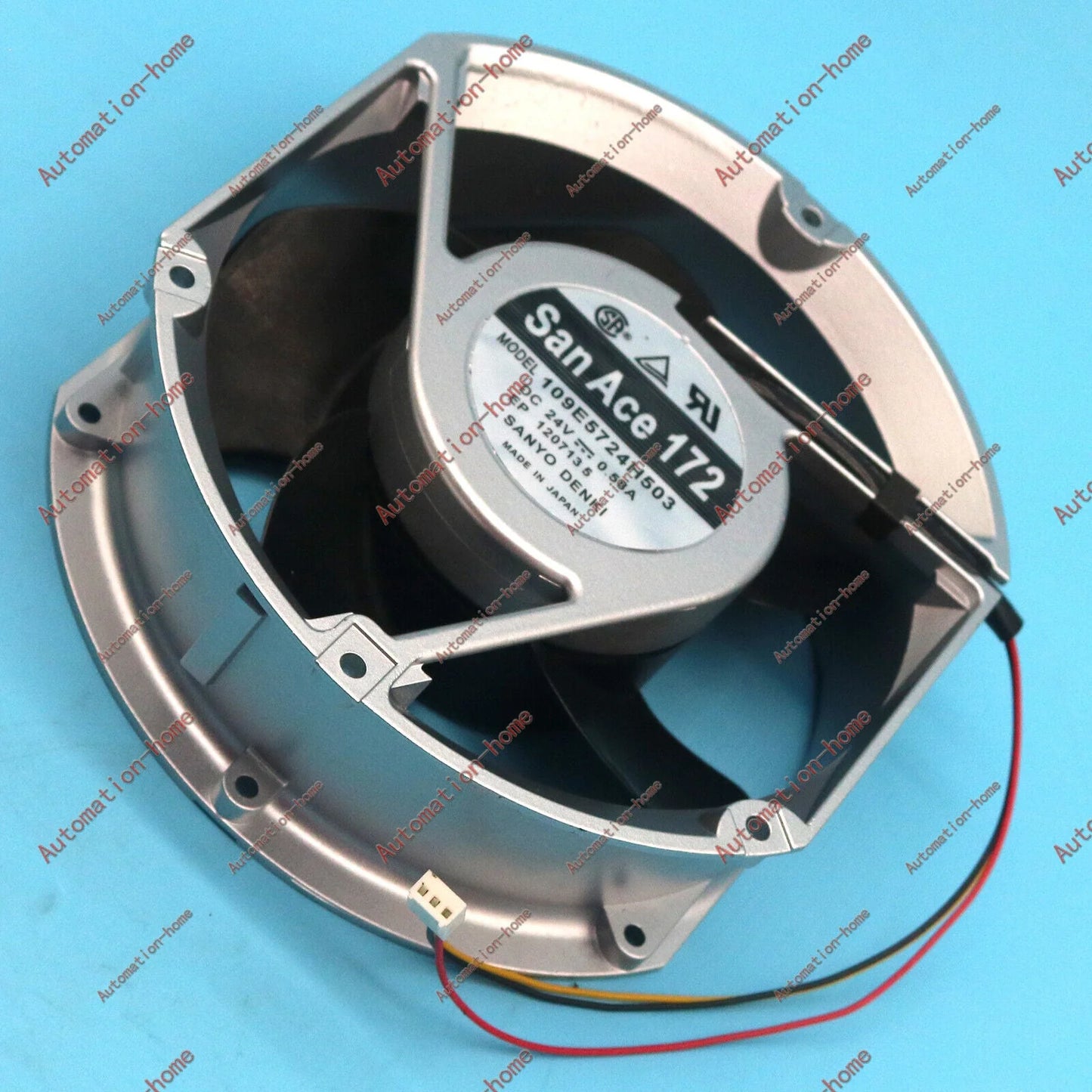 1Pc SANYO ORIGIANL Axial flow fan 109E5724H503 24V 0.58A 172x150x51mm - SANYO [5]