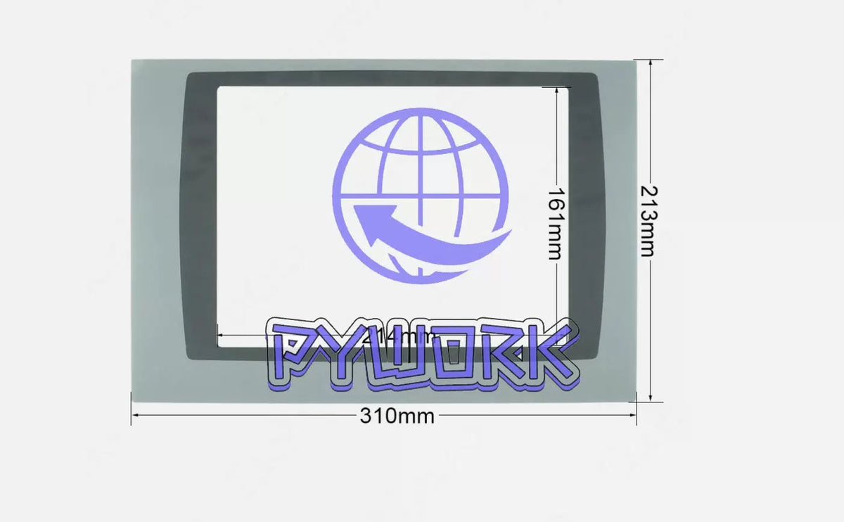 1Pc Touch Screen for 2711P-RDT10C Panel Glass Digitizer with Protective Film [2]