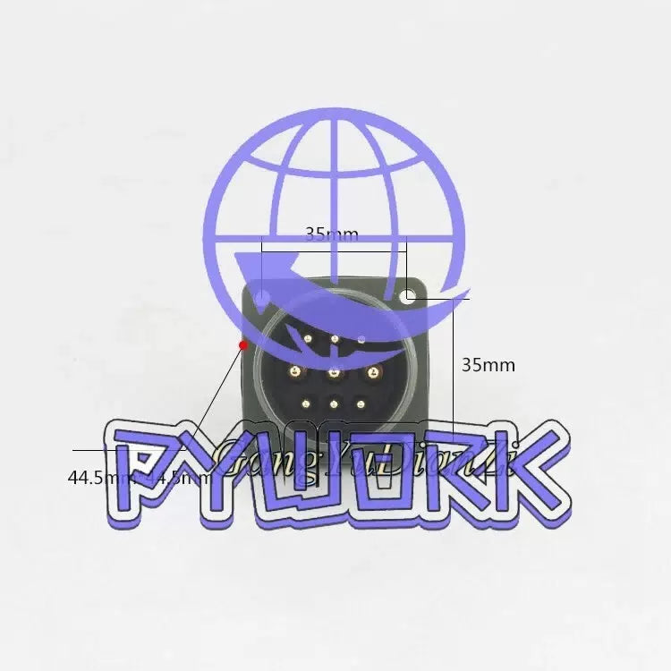 1Pcs 9 core connector straight ation plug MS3106A-24-11 S/P [1]
