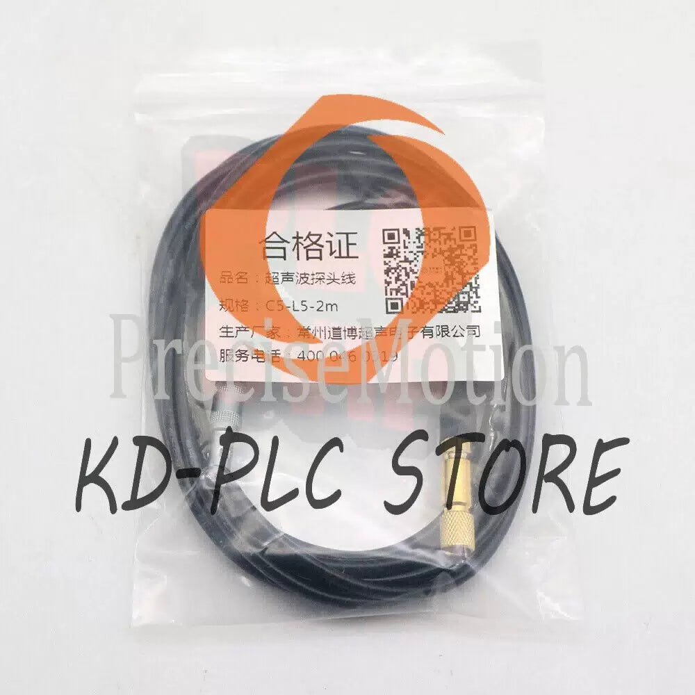 1Pcs Connection Cable C5-L5-2M LEMO 00 to Microdot Ultrasonic Flaw Detector [2]