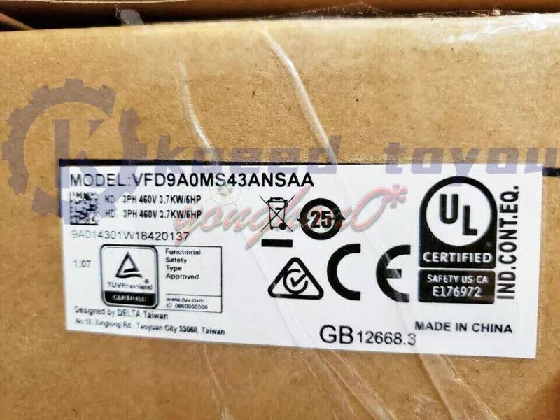 1Pcs Delta VFD9A0MS43ANSAA Inverter [3]