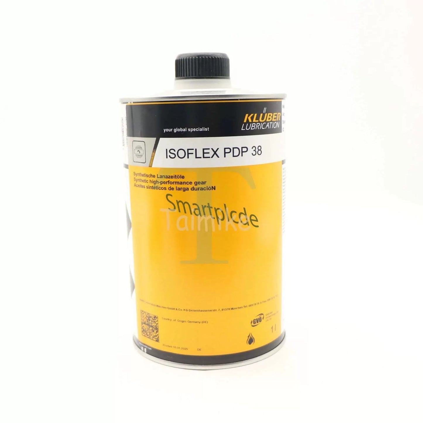 1Pcs KLUBER Lubrication ISOFLEX PDP 38 Synthetic Oil 1L Free shipping [1]