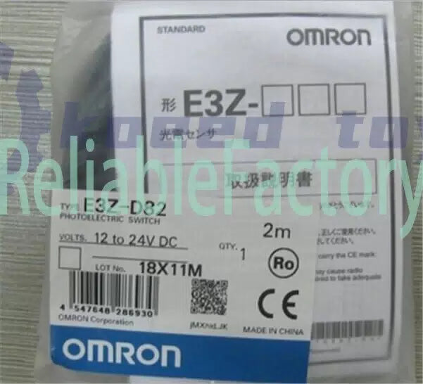 1Pcs Omron Photoelectric Switch Sensor E3Z-D82 E3ZD82 2M Photo Sensor [1]