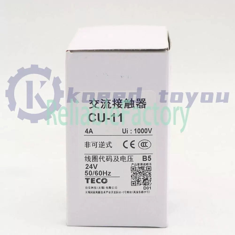 1Pcs TECO CU-11 3A1a 24V AC contactor [2]