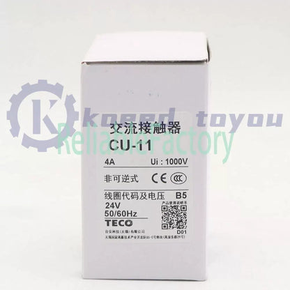 1Pcs TECO CU-11 3A1a 24V AC contactor [2]