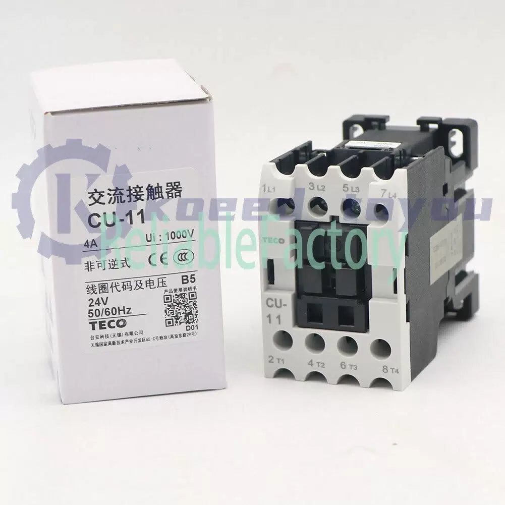 1Pcs TECO CU-11 3A1a 24V AC contactor [3]