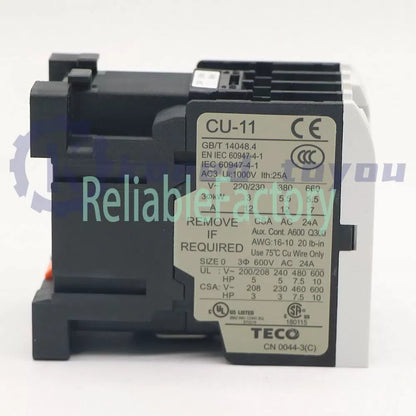 1Pcs TECO CU-11 3A1a 24V AC contactor [5]