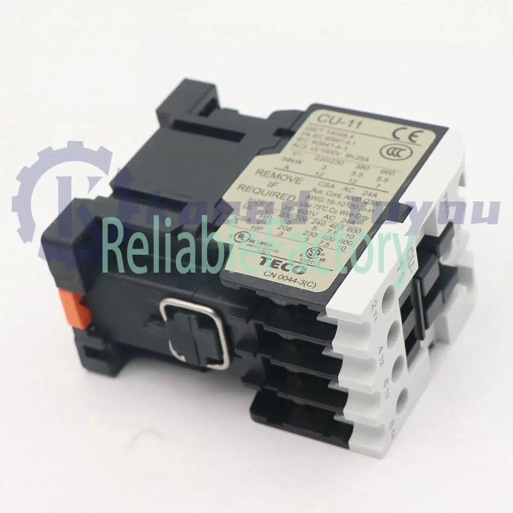 1Pcs TECO CU-11 3A1a 24V AC contactor [7]