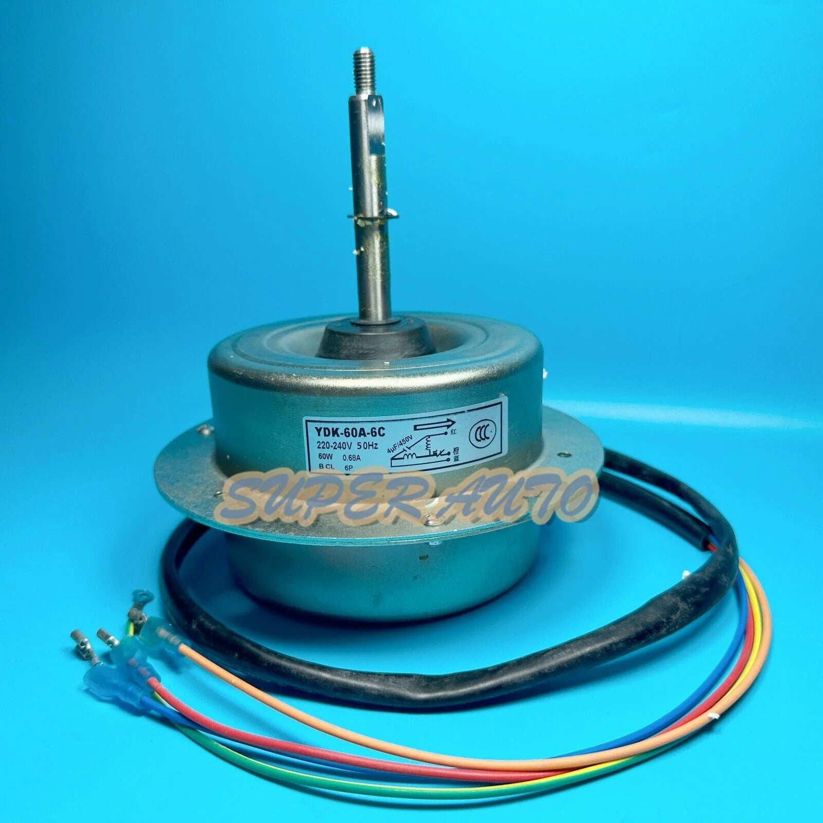 1Pcs YDK-60A-6C 60W Fan Motor 220-240V - YDK [6]