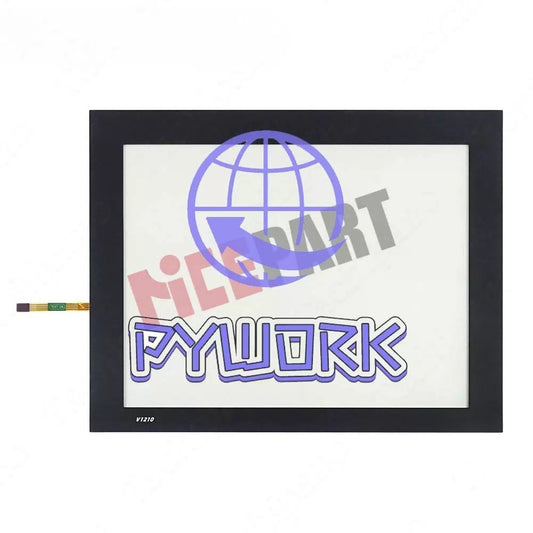 1SET for V1210-T20BJ Touch Screen Panel Glass with Protective Film [2]