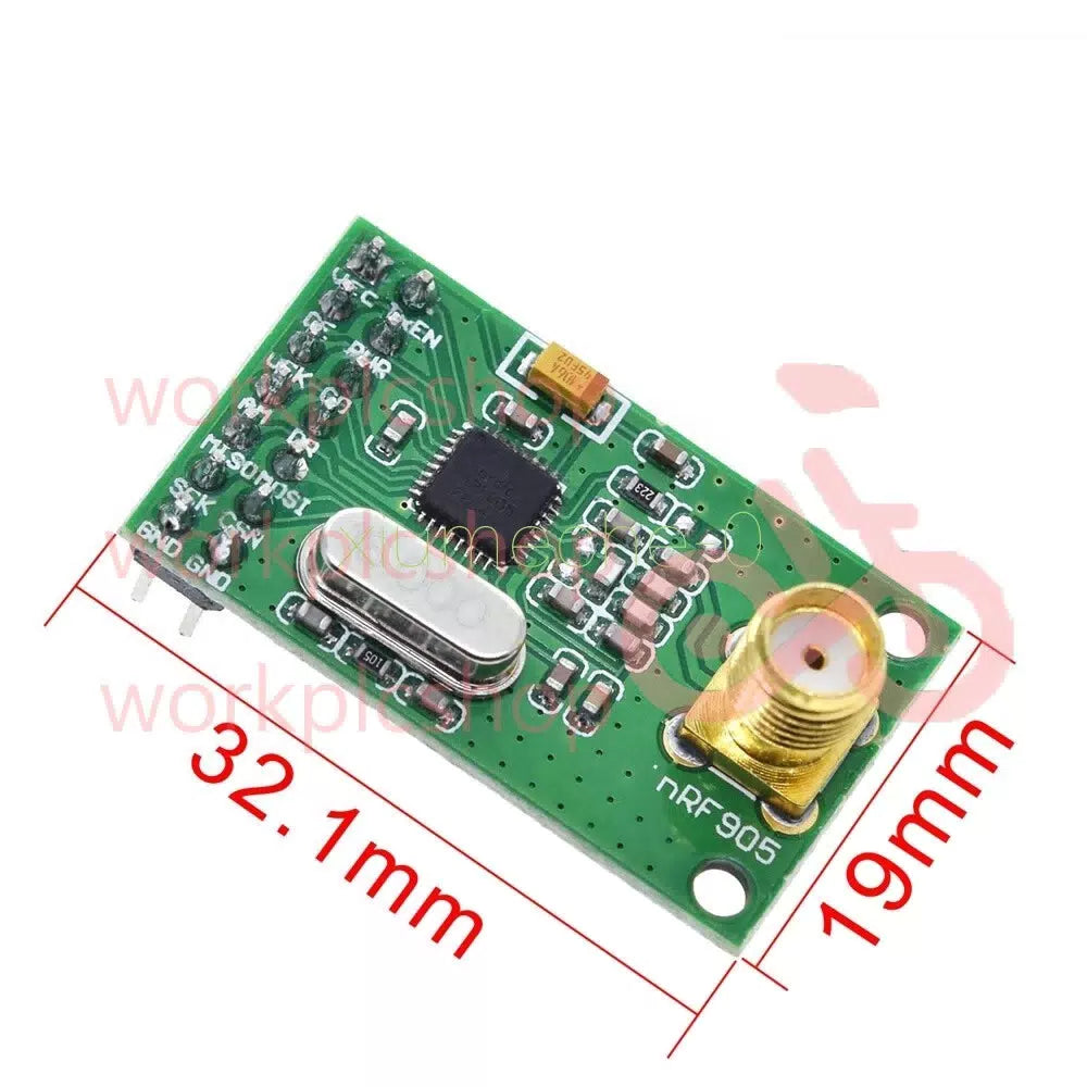 1X 433/868/915MHz NRF905 Wireless Transceiver Module Transmission+Antenna [6]