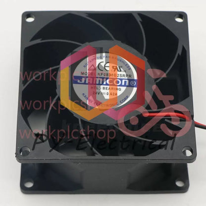 1 PCS JAMICON Fan KF0838B2SRPR DC24V 0.62A 8CM 8038 2 wire cooling fan [1]