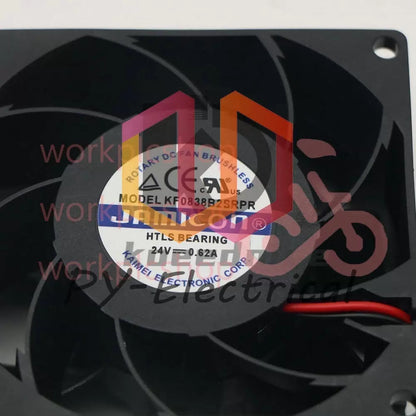 1 PCS JAMICON Fan KF0838B2SRPR DC24V 0.62A 8CM 8038 2 wire cooling fan [2]