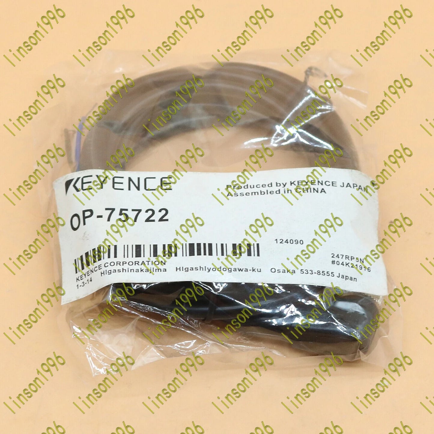 1-PC KEYENCE Sensor Cable OP-75722, Fast Ship - KEYENCE [4]