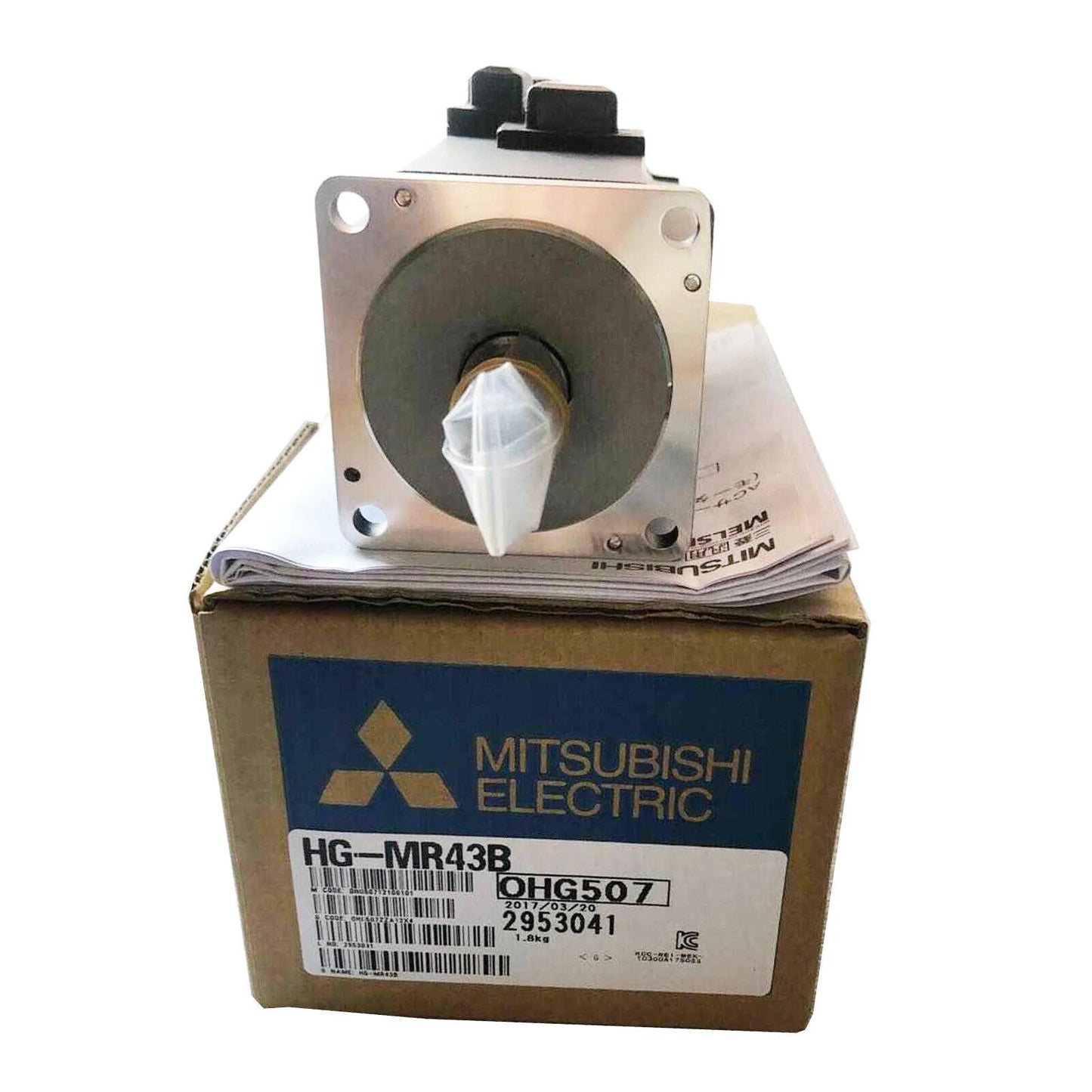 1-PC Mitsubishi HG-MR43B Servo Motor - MITSUBISHI [4]