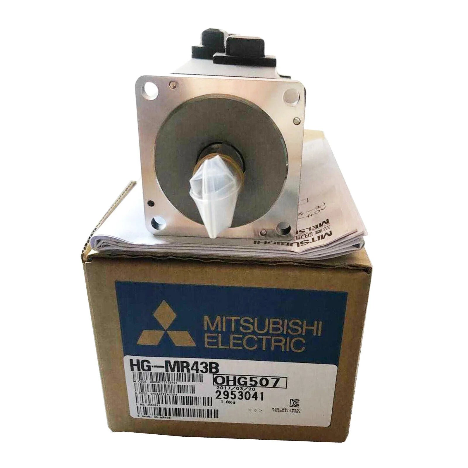 1-PC Mitsubishi HG-MR43B Servo Motor - MITSUBISHI [4]