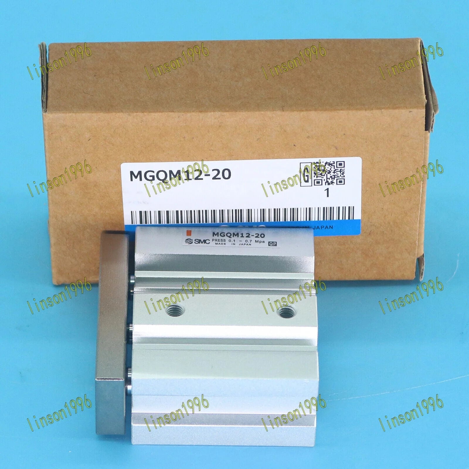 1-PC SMC Three-Rod Guide Cylinder MGQM12-20 - SMC [3]