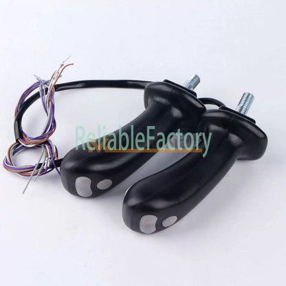 1 Pair 4 BUTTONS Joystick Handle Fits REXROTH EXCAVATOR [7]