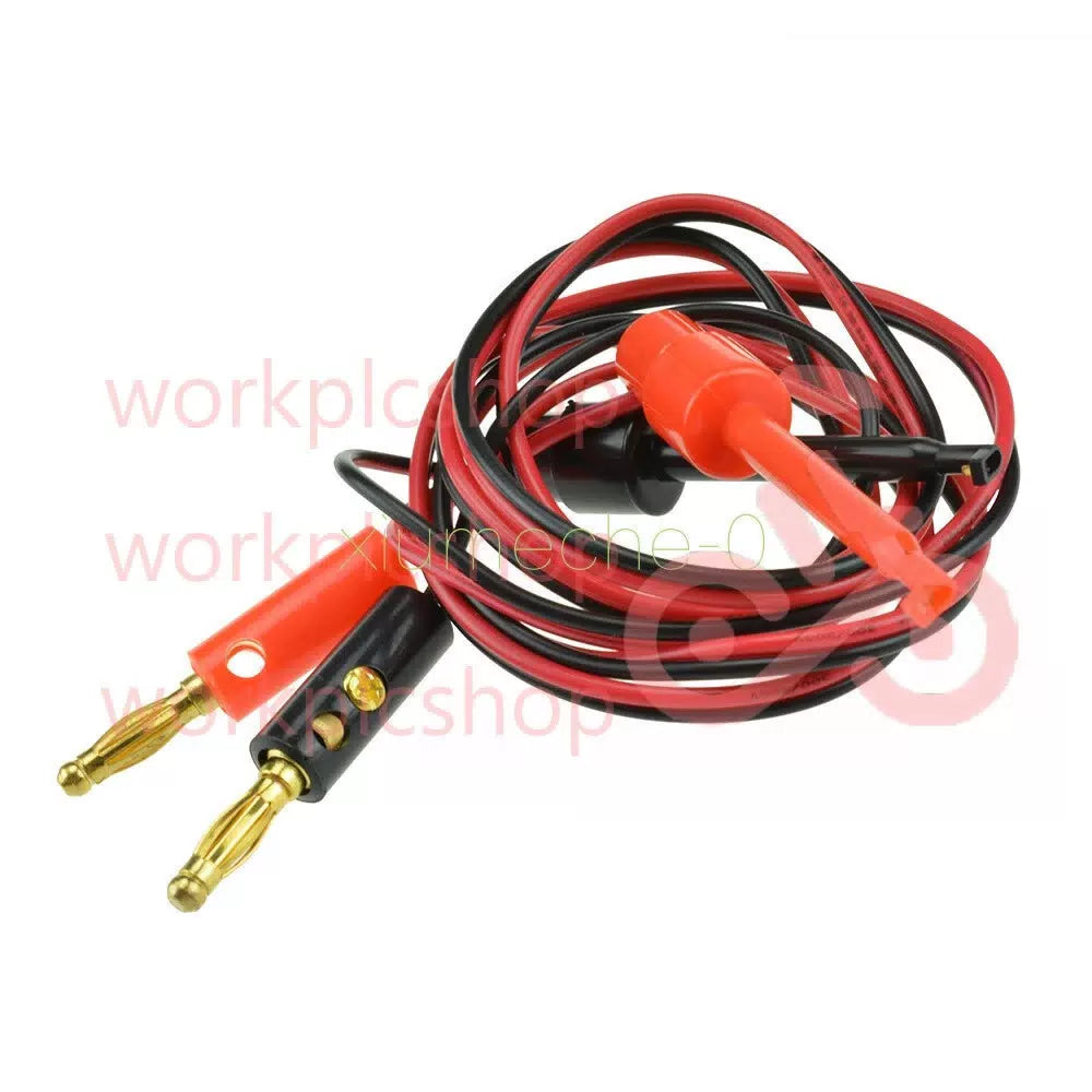 1 Pair Small Test Hook Clip to Banana Plug for Multimeter Test Lead Cable [3]