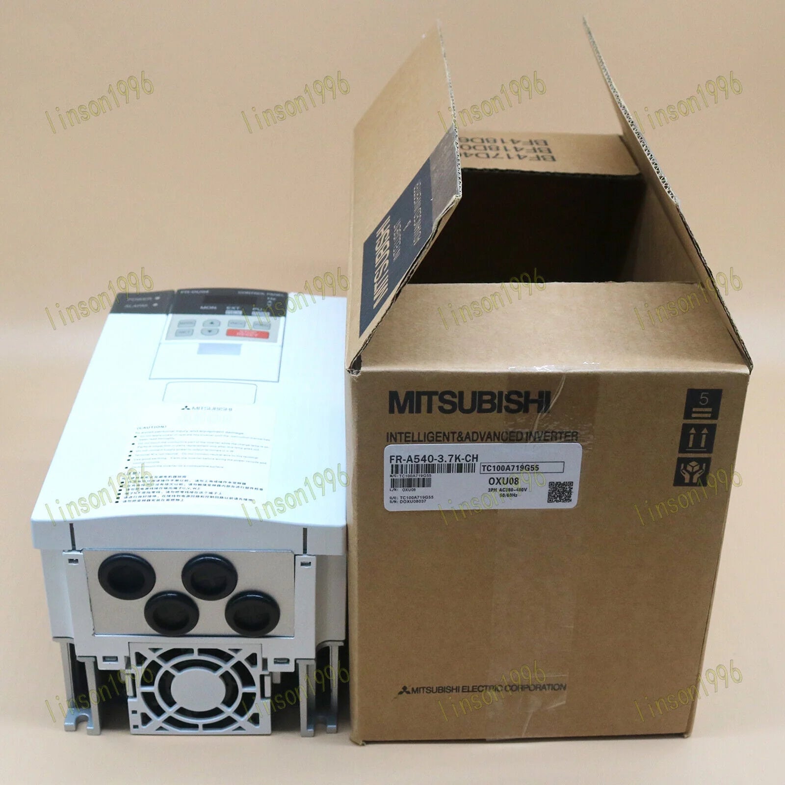 1-Piece Mitsubishi Inverter FR-A540-3.7K-CH 380V 3.7KW Inverter - MITSUBISHI [2]