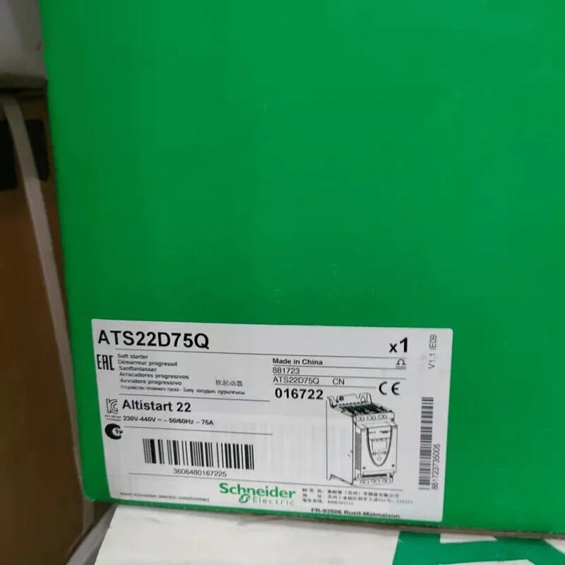 1 Piece Schneider Soft Starter ATS22D75Q - SCHNEIDER ELECTRIC [1]