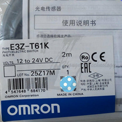 1pc new Omron photoelectric sensor switch E3Z-T61K - OMRON