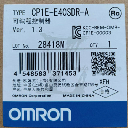 1pc new Omron programmable controller CP1E-E40DR-A - OMRON